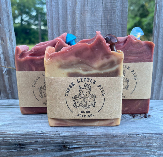 Mushroom Trail - Handcrafted Lard Soap