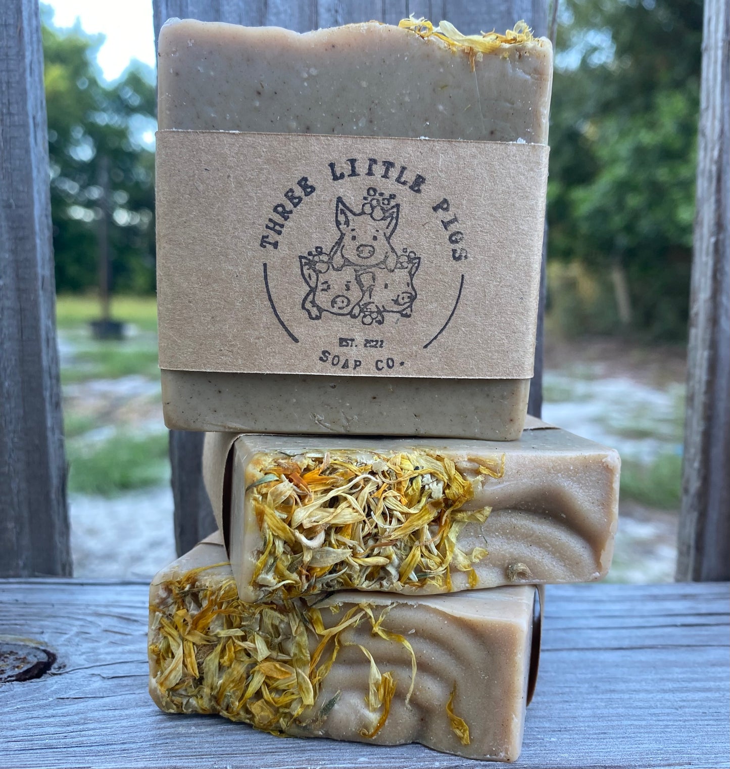 Sunflower Fields - Handcrafted Lard Soap