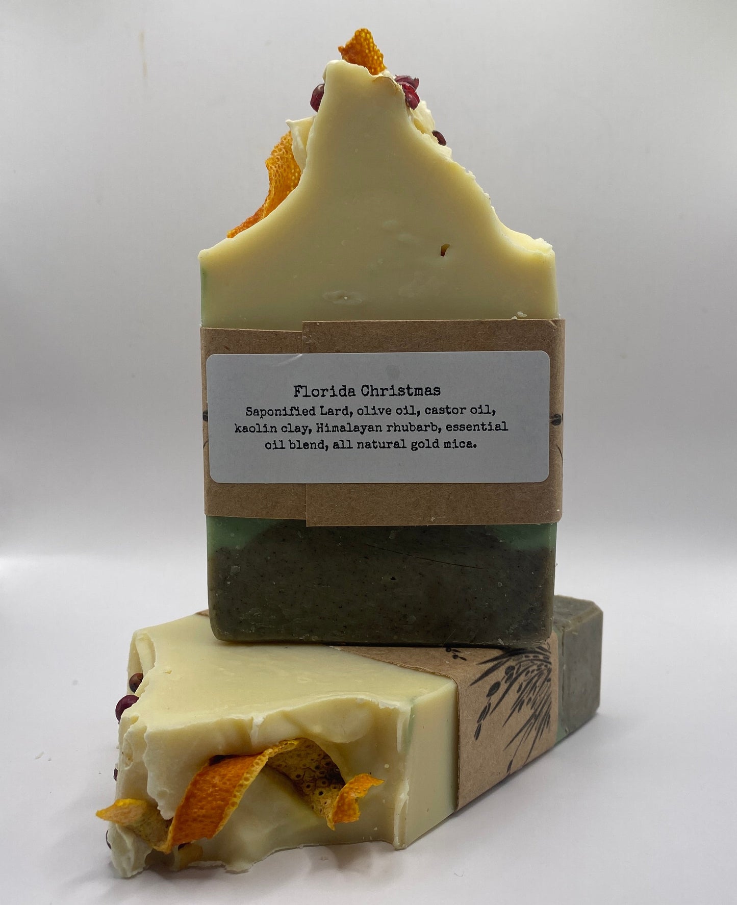 Florida Christmas - Handcrafted Luxury Lard Soap
