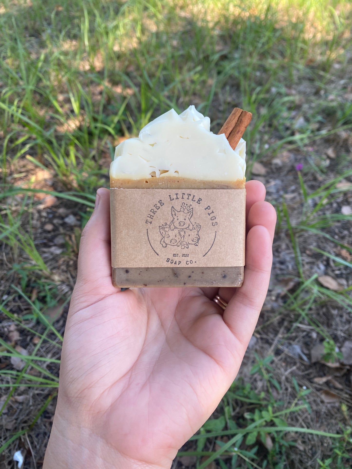 Pumpkin Spice Latte - Handcrafted Lard Soap