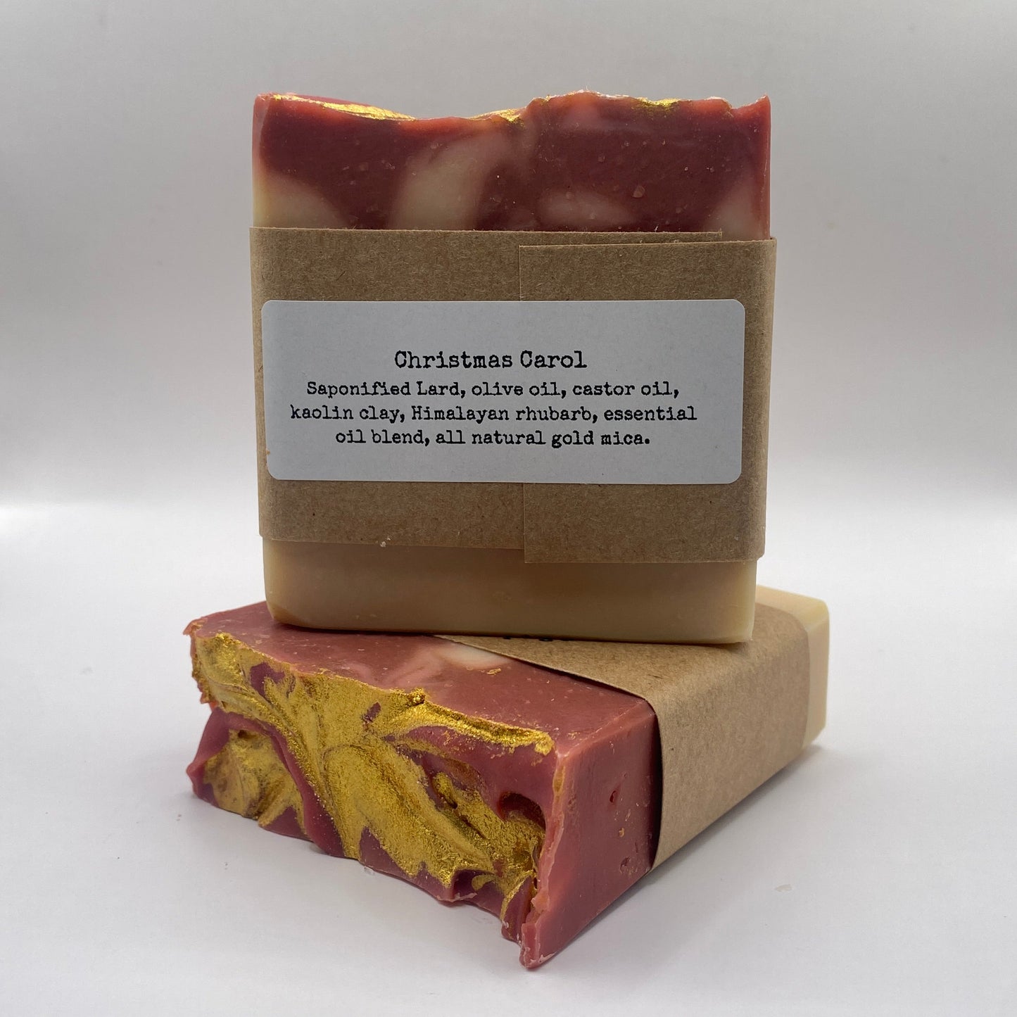 Christmas Carol - Handcrafted Lard Soap