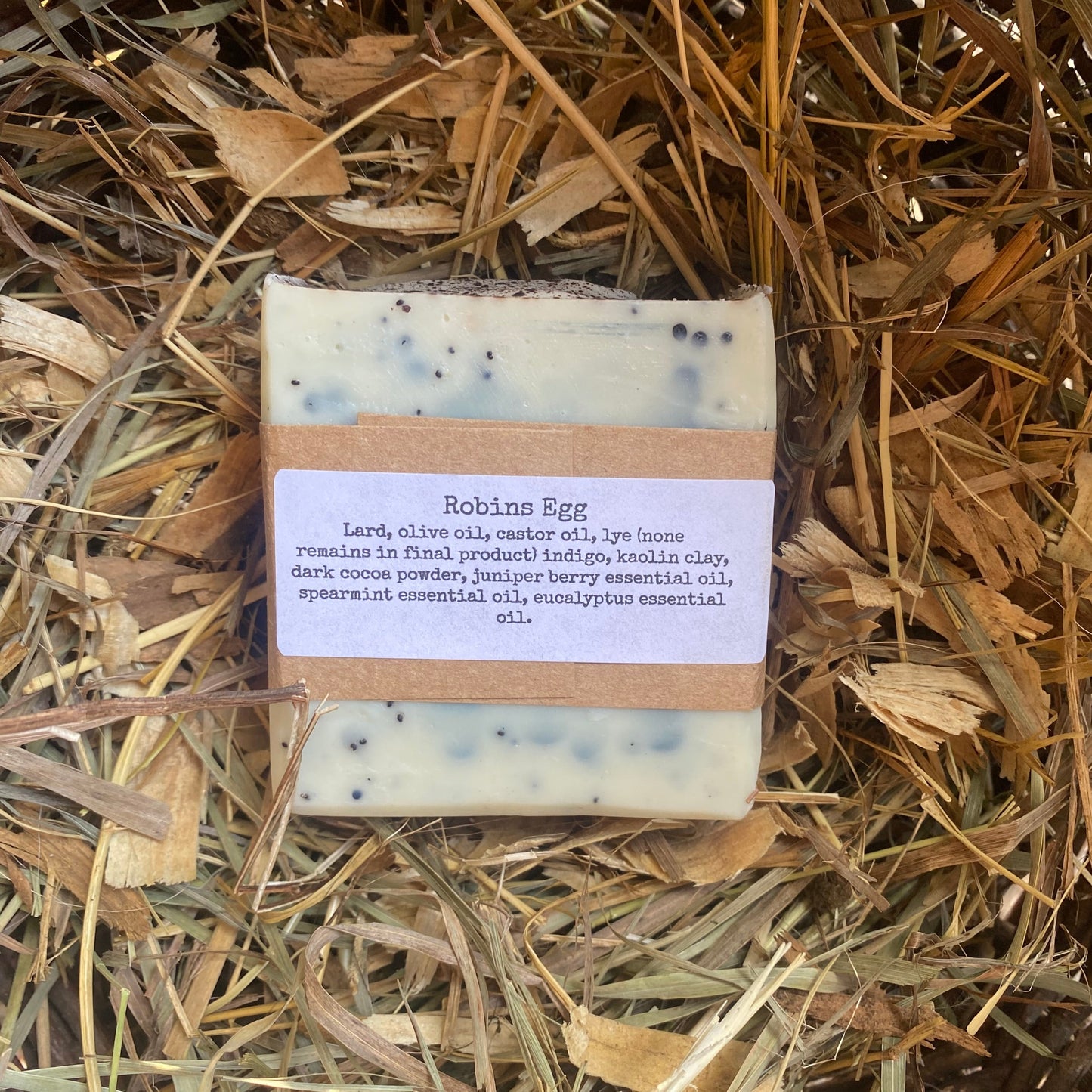 Robins Egg - Handcrafted Lard Soap