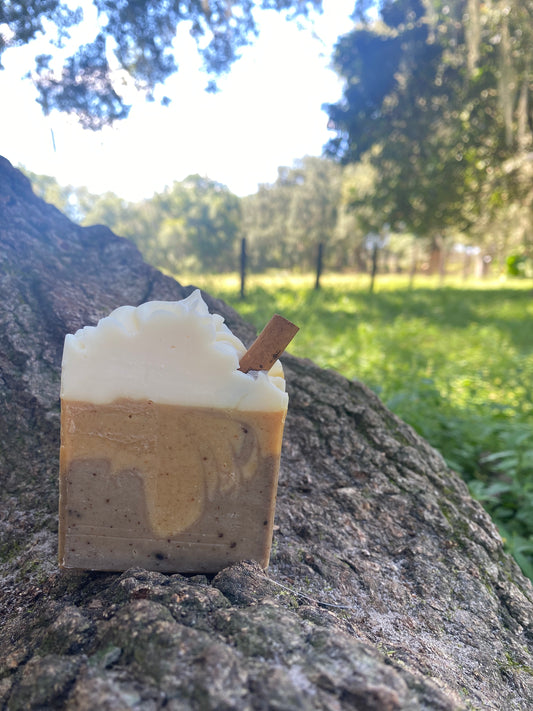 Pumpkin Spice Latte - Handcrafted Lard Soap