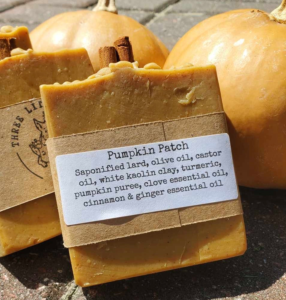 Pumpkin Patch - Handcrafted Lard Soap