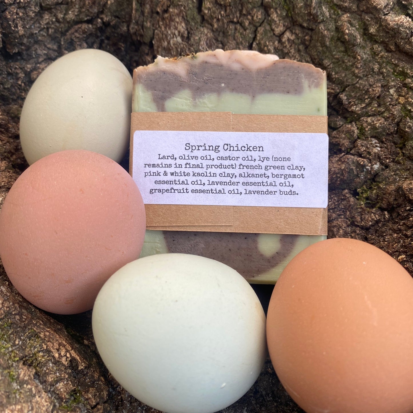 Spring Chicken - Handcrafted Lard Soap