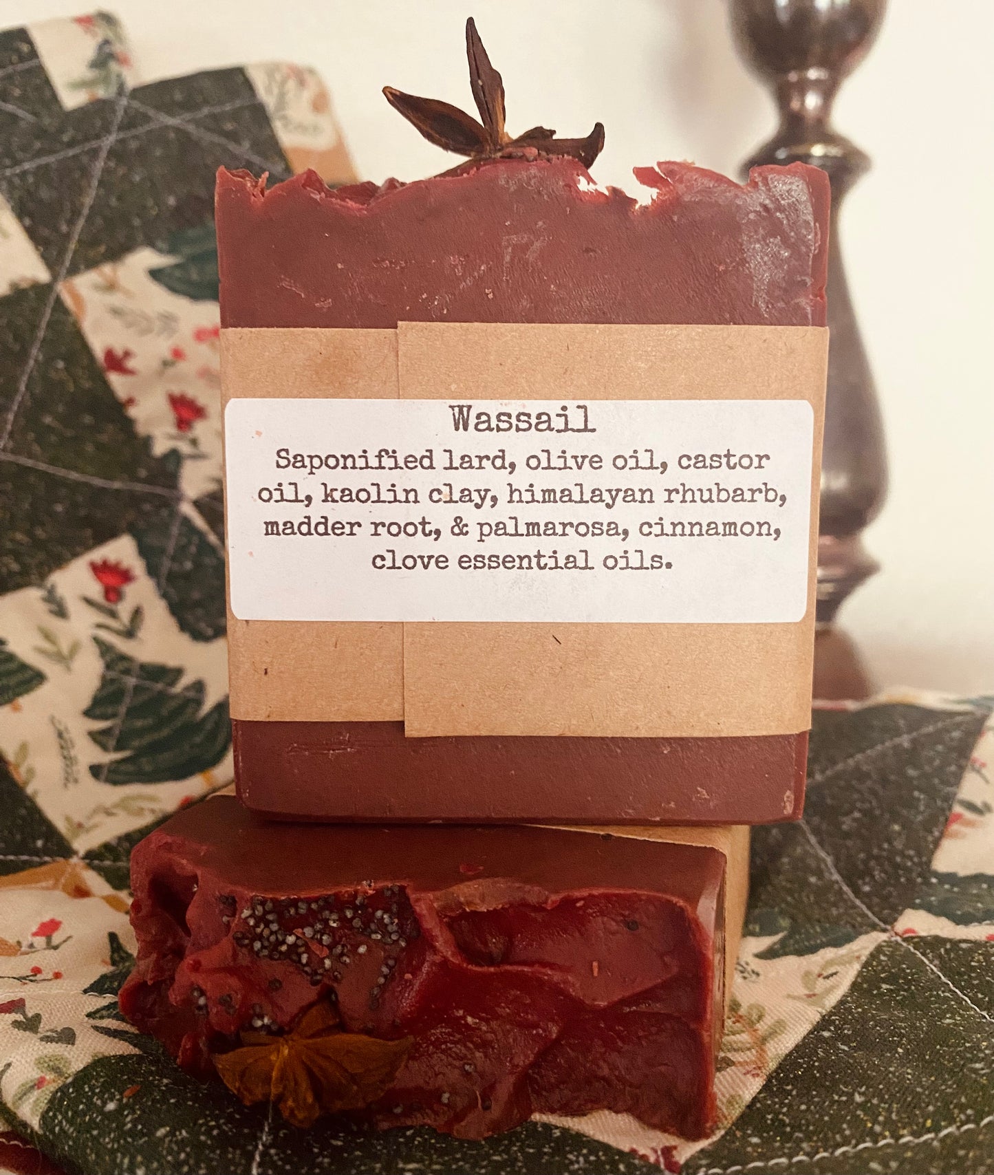 Wassail - Handcrafted Lard Soap