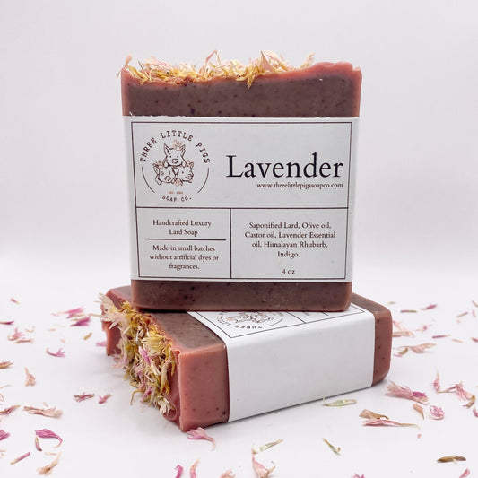 Lavender - Handcrafted Lard Soap