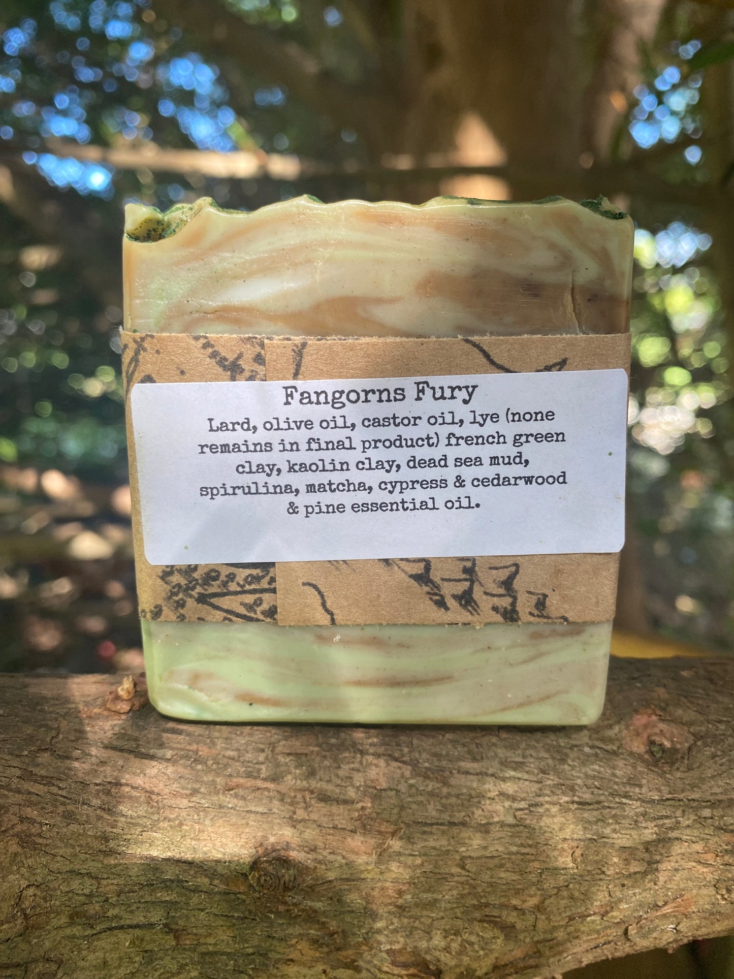 Fangorn's Fury - Handcrafted Lard Soap