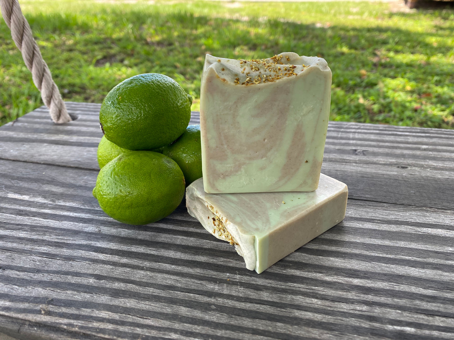 Cedar Wood & Lime - Handcrafted Lard Soap